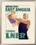 Lner, Bracing East Anglia by Tom Purvis Limited Edition Print