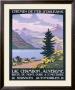 Lac Chambon, Auvergne by Constant Leon Duval Limited Edition Print