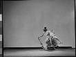 Comic Ballerina Iva Kitchell Doing Her Parody Of Modern Dancing In A Series Of Three Photographs by Gjon Mili Limited Edition Print