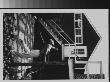 Dancer Jose Limon Dancing Outside His Home As Wife Pauline Lawrence Watches From Upper Deck by Gjon Mili Limited Edition Pricing Art Print