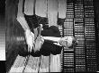 Patent Attorney Blum Doing Research In The New York Public Library by Alfred Eisenstaedt Limited Edition Print
