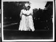 Florence Thiero And Bertha Willis Posing Outdoors In Pretty Dresses by Wallace G. Levison Limited Edition Pricing Art Print
