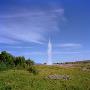 A Geyser In Haukadalur Erupting, Iceland by Oddgeir Karlsson Limited Edition Print