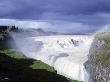 Waterfall Gullfoss In South Iceland by Baldur Bragason Limited Edition Print