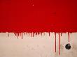 Driping Red Paint by Gal Mamalya Limited Edition Pricing Art Print