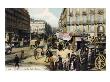 Paris Scene, La Rue Saint-Lazare by John Gilbert Limited Edition Print