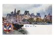 Paris Scene, Hotel De Ville by Harold Copping Limited Edition Print