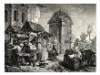 Marketplace In France Mid-18Th Century by Gustave Dore Limited Edition Print