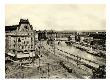 Franz Josef's Bank (Franz Josefs Quai) In Vienna, With Danube Canal, Turn Of The Century by Vratislav H. Brunner Limited Edition Print