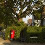 Post Box And Bench, Meadway, Hampstead Garden Suburb, London by Richard Bryant Limited Edition Pricing Art Print