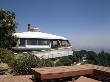 Chemosphere House California Film Location: Body Double By Brian De Palmer, Architect: John Lautner by Alan Weintraub Limited Edition Pricing Art Print