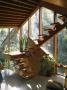 Walstrom House, Los Angeles, 1969, Stairs In Dining Area, Architect: John Lautner by Alan Weintraub Limited Edition Print