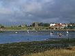 Lindisfarne Priory And Village, Holy Island, Northumberland, England by Colin Dixon Limited Edition Print