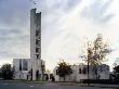 Heilig Geist-Kirche Am Klieversberg, Wolfsburg, 1958 - 62, Overall Exterior, Architect: Alvar Aalto by Marcus Bleyl Limited Edition Print