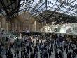 Crowds At Liverpool Street Train Station, London by Natalie Tepper Limited Edition Print