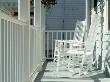 Rocking Chairs On A Porch, Stonington, Connecticut by Natalie Tepper Limited Edition Print