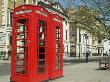 Telephone Boxes, Cavendish Square, London by Natalie Tepper Limited Edition Pricing Art Print