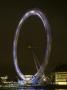 British Airways London Eye, London, Night Time In Motion, Marks Barfield Architects by Peter Durant Limited Edition Print