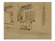 Interieur Marocain Avec Une Alcove by Eugene Delacroix Limited Edition Print