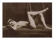 Femme Nue Couchee Sur Le Dos, Jambres Croisees by Francois-Rupert Carabin Limited Edition Print