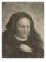 La Mere De Rembrandt, La Main Sur La Poitrine by Rembrandt Van Rijn Limited Edition Print