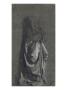 Figure Debout, Drapee, Vue De Profil A Droite by Leonard De Vinci Limited Edition Print
