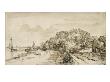 Les Bords De L'amstel Pres De Trompenburg by Rembrandt Van Rijn Limited Edition Pricing Art Print