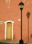 Lamppost And Doorway, Valladolid, Yucatan, Mexico by Julie Eggers Limited Edition Pricing Art Print
