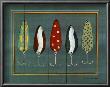 Lures And Bobbers Iv by Susan Clickner Limited Edition Print