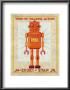 Stan Jr. Box Art Robot by John Golden Limited Edition Pricing Art Print