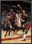 Chicago Bulls V Toronto Raptors: Luol Deng, Ed Davis And Carlos Boozer by Ron Turenne Limited Edition Print