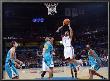 New Orleans Hornets V Oklahoma City Thunder: Russell Westbrook And David West by Layne Murdoch Limited Edition Print