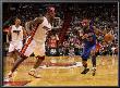 Detroit Pistons V Miami Heat: Richard Hamilton And Lebron James by Mike Ehrmann Limited Edition Print