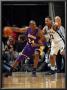 Los Angeles Lakers V Memphis Grizzlies: Kobe Bryant And Xavier Henry by Joe Murphy Limited Edition Pricing Art Print