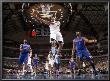 Detroit Pistons V Dallas Mavericks: Shawn Marion, Ben Gordon And Tracy Mcgrady by Glenn James Limited Edition Print