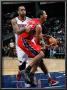 New Jersey Nets V Atlanta Hawks: Devin Harris And Josh Powell by Kevin Cox Limited Edition Print