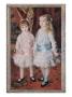 Pink And Blue Or, The Cahen D'anvers Girls by Pierre-Auguste Renoir Limited Edition Pricing Art Print