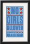 No Girls Allowed by John Golden Limited Edition Pricing Art Print