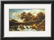 Landscape With Waterfall by Jacob Van Ruisdael Limited Edition Print