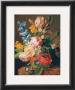 Roses, Tulips And Poppies by Jan Frans Van Dael Limited Edition Pricing Art Print