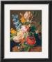 Roses, Tulips And Poppies by Jan Frans Van Dael Limited Edition Print