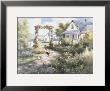 Country Home With Front Garden by T. C. Chiu Limited Edition Pricing Art Print