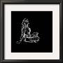 Figure Study On Black Ii by Charles Swinford Limited Edition Pricing Art Print