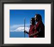 Masai Warriors, Ambosiele Park, Kenya by Patrick De Wilde Limited Edition Print