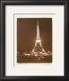 Eiffel Tower Night by Judy Mandolf Limited Edition Print