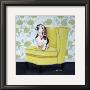 Beagle On Yellow by Carol Dillon Limited Edition Print