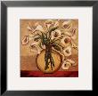 White Autumn Lilies by Shelly Bartek Limited Edition Pricing Art Print