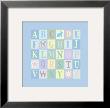 Alphabet On Blue by Marilu Windvand Limited Edition Print