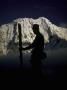 Skier's Silhouette, Tibet by Michael Brown Limited Edition Print