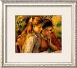 Two Girls Reading by Pierre-Auguste Renoir Limited Edition Print